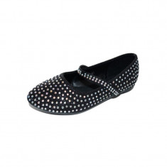 Pantofi eleganti pentru fetite MRS R 092-A1N, Negru foto