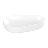 Cumpara ieftin Lavoar pe blat, Villeroy &amp; Boch, Antao, asimetric, 65 cm, alb mat