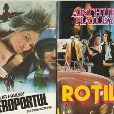 ARTHUR HALEY - AEROPORTUL + ROTILE + RADACINI - 2 VOLUME ( 3 CARTI )