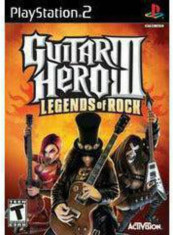 PS2 Guitar Hero 3 III Legends of Rock joc Playstation 2 SLEH-00049 foto