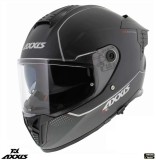 Casca integrala pentru scuter - motocicleta Axxis Hawk SV A2 titanium mat (ochelari soare integrati) &ndash; tip viziera: MT-V-31 S (55/56cm)