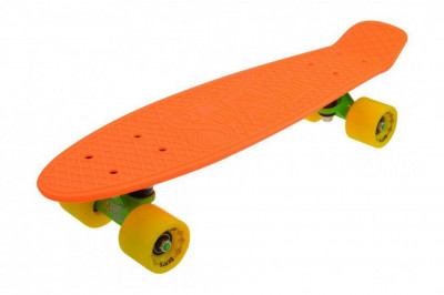 Skate penny slv neon 22inch portoc galbe foto