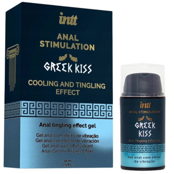 Gel Anal cu Efect Vibrator Greek Kiss 15 ml