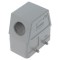 Carcasă HARTING HDC 10B pentru conectori Han&reg; B, montare pe cablu, &icirc;naltă, aluminiu