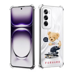 Husa antisoc pentru oppo reno12, airbag pro, leta??s move forward foto
