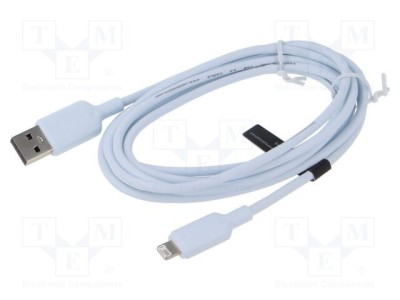 Cablu USB 2.0 Apple Lightning - USB A nichelat 2m VENTION foto