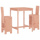 Cumpara ieftin Set bar de gradina, 3 piese, lemn masiv douglas