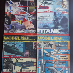 Lot 4 Reviste Modelism an 1987, nr. 1,2,3,4 / C rev P2