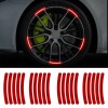 Set 20 bucati Elemente Reflectorizante &quot;Wheel Arch&quot; pentru autoturisme, biciclete, motociclete, atv-uri,