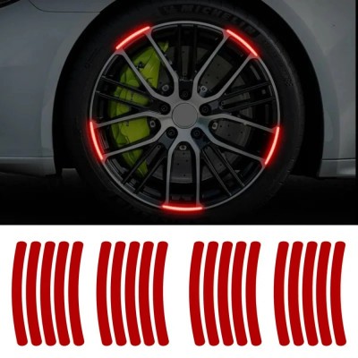 Set 20 bucati Elemente Reflectorizante &amp;quot;Wheel Arch&amp;quot; pentru autoturisme, biciclete, motociclete, atv-uri, foto