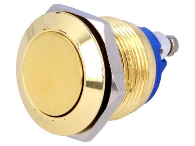 Comutator Anti-Vandalism 2A/36VDC IP65 19mm foto