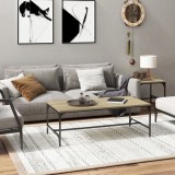 Cumpara ieftin Măsuță de cafea, stejar sonoma, 80x50x35 cm, lemn prelucrat