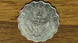 Rwanda - moneda de colectie comemorativa - 2 franci / francs 1970 - dantelata !