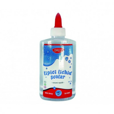 Lipici lichid scolar 147 ml DACO foto