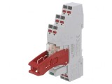 Releu intermediar DPDT 24VAC 8A