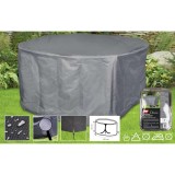 Schutzh&uuml;lle Tisch, Gartentisch, Abdeckplane, 125x83 cm, wetterfest