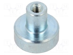 Magnet fix samariu cobalt 40N &Oslash;13mm H11,5mm oțel ELESA GANTER