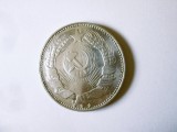 Rară! Medalie comemorativă italiană argint 999 V.I.Lenin,diam.=35 mm,greut.=14,10 gr