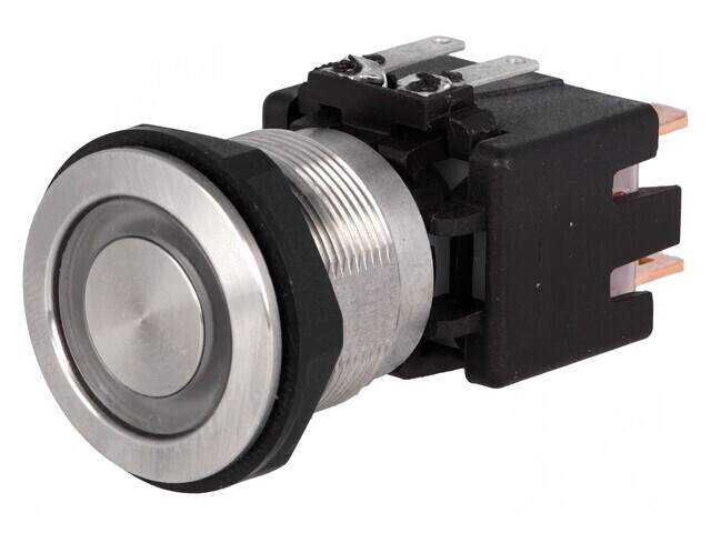Comutator Anti-Vandalism DPST-NO 12A 250VAC IP64 Roșu