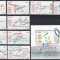 Mexic 1992 - Jocurile Olimpice - Barcelona, Serie + Colita, MNH
