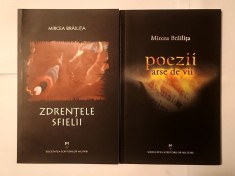 Mircea Brăilița - Zdrențele sfielii (poeme) + Poezii arse de vii (epilog Șerban Foarță)