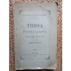 OPERELE LUI TITUS LIVIUS GEORGE PAVELESCU 1879