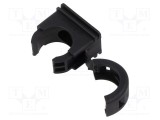Suport fixare cablu poliamidă HelaGuard 20mm negru -50&divide;135&deg;C HellermannTyton