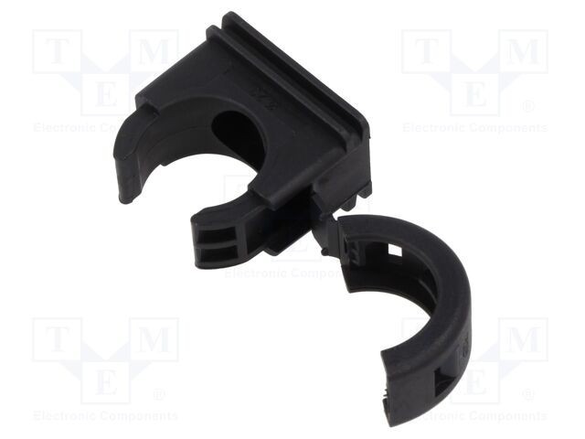 Suport fixare cablu poliamidă HelaGuard 20mm negru -50&divide;135&deg;C HellermannTyton