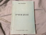 Poezii de Paul Humeniuc anul 1991 cu autograf si dedicatie !