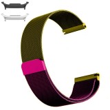 Curea otel, compatibila cu Samsung Galaxy Watch9 44mm/40mm, Samsung Galaxy Watch 8 44mm/40mm, Purple Green