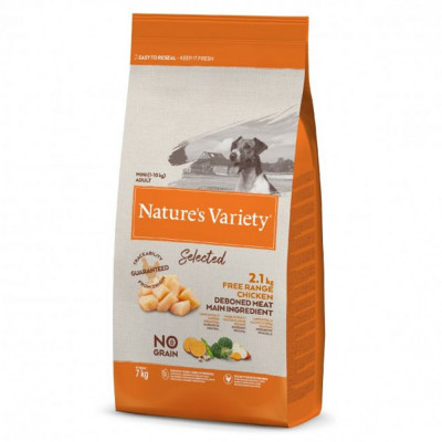 Nature&amp;amp;#039;s Variety Dog Selected No Grain Mini Chicken 7 kg foto