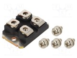 Punte redresoare monofazată Microchip Technology 1,6kV 90A tub SOT227B