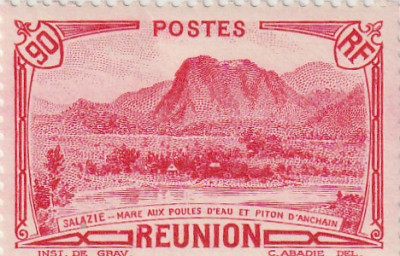 Reunion 1933 - Turism , dantelat , MNH , Mi.142 foto