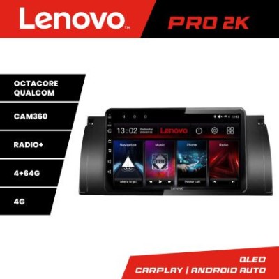 Navigatie BMW E39 si E53 Lenovo Kit-082 8 core QLED 2K 4+64 360 Android Waze USB Navigatie Internet Youtube Radio CarStore Technology foto