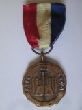 Franta medalie colectie din anii 20:H.S. &#039;25,diametrul=30 mm