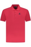 U.S. Grand POLO Tricou polo barbati cu logo brodat, Regular fit, rosu, S