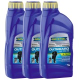 Pachet 3 litri ulei Ravenol 4T Outboardoel 10W30