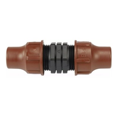 Conector furtun 16mm pentru irigare prin picurare foto