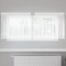 vidaXL Perdele cu perdele Alb 500x100cm Poliester 4107763
