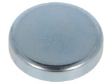 Magnet fix ferită 280N &Oslash;57mm, &icirc;nălțime 10,5mm, oțel ELESA GANTER