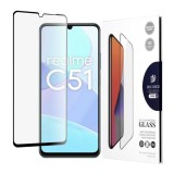 Folie pentru Realme C51 / Note 50 - Dux Ducis Tempered Glass - Black