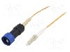 Conector fibra optica, {{Subtip conector}}, 1 pini, BULGIN - PXF4050BAA