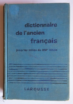 A. J. Greimas - Dictionnaire de l&amp;#039;ancien francais... du XIVe siecle foto