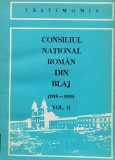 Cumpara ieftin Consiliul national roman din Blaj (1918-1919) Vol. 2 (Protocoale si acte) - 1980 (xx779)