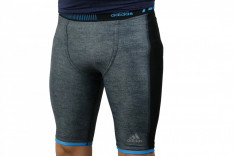 Pantaloni scurti adidas Techfit Chill Short Tights S27030 pentru Barbati foto