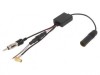Splitter Auto AM/FM/DAB cu Amplificare 10/20dB, ANT.75, Cablu 0.6m, Conectori DIN/SMB-B, 12-24V DC