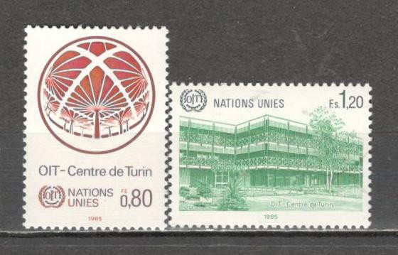 O.N.U.Geneva.1985 20 ani Centrul Organizatiei Internationale a Muncii SN.557