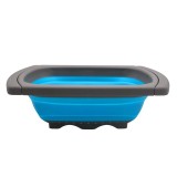 Cos de Scurgere Retractabil pentru Chiuveta, Cyrax, cu Filtru, pentru Fructe si Legume, de Uz Casnic, 39x12 cm, Design Extensibil pana la 61 cm, cu Ma