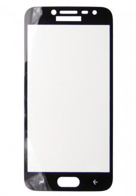 Folie sticla protectie ecran Full Face margini negre pentru Samsung Galaxy J2 Pro 2018 foto