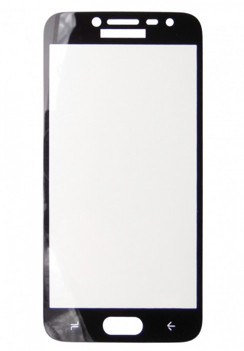 Folie sticla protectie ecran Full Face margini negre pentru Samsung Galaxy J2 Pro 2018